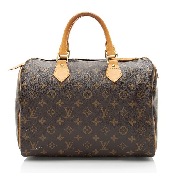 Louis Vuitton Monogram Canvas Speedy 30 Satchel - Picture 1 of 16